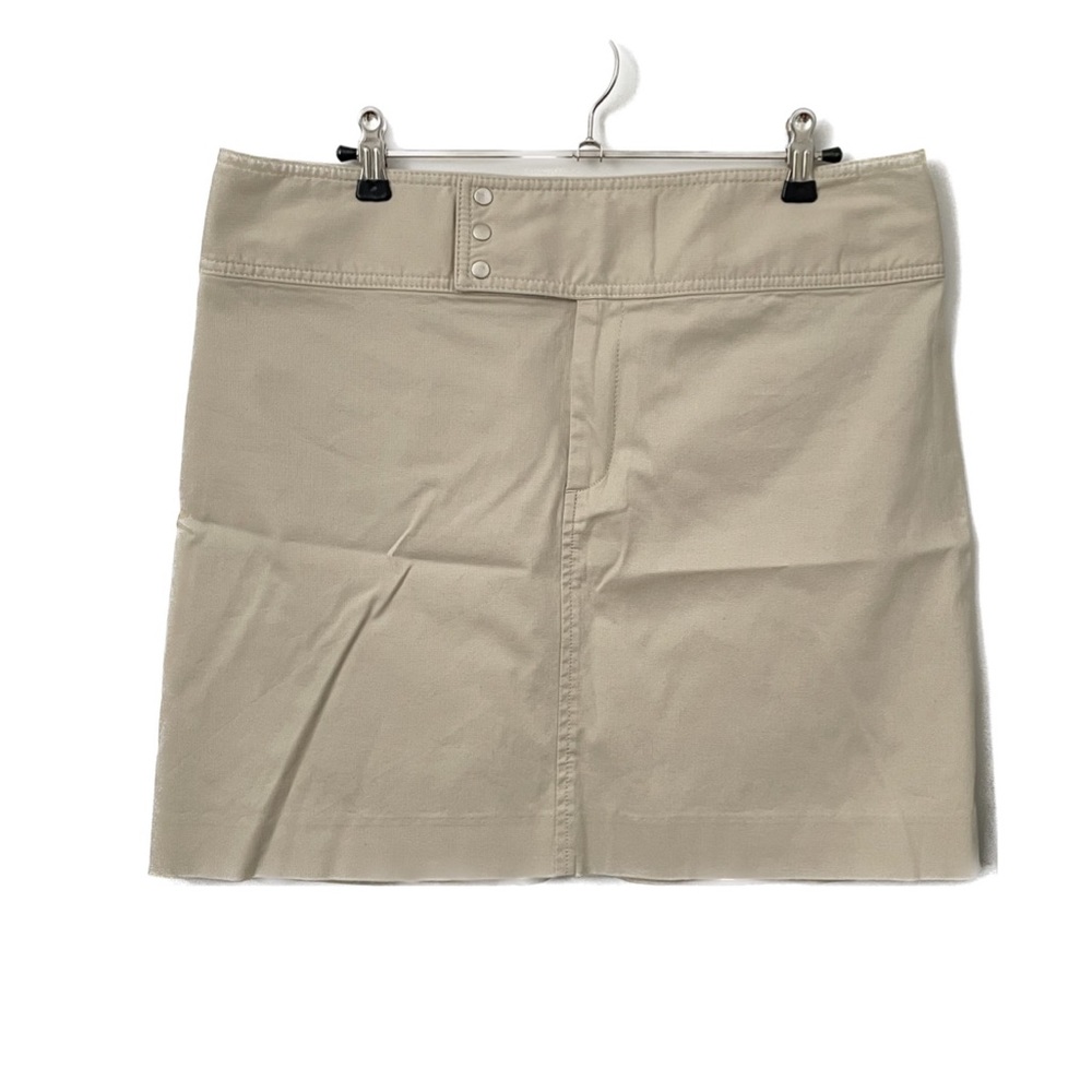 Banana Republic Beige Mini Skirt